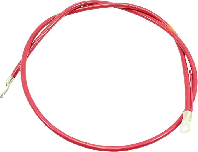 Husqvarna Red 6-Gauge 8-Inch Solenoid to Starter Battery Cable - 532146147