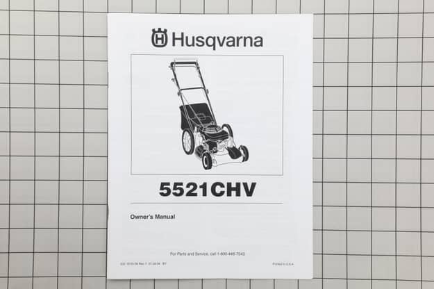 Husqvarna Power Equipment Owners Manual - 532190558