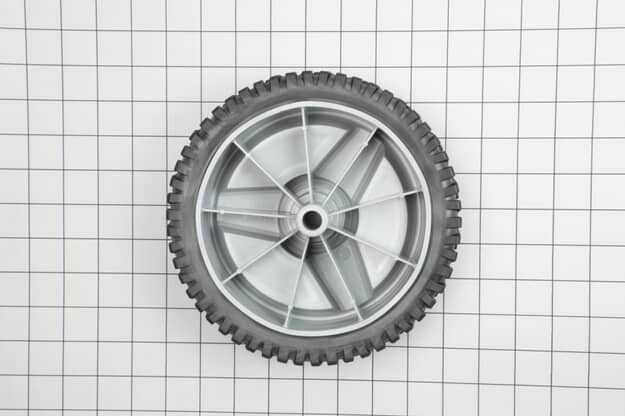 Husqvarna 8 x 1.75-Inch Grey 3-Spoke Radial Mower Wheel - 532401272