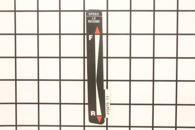 Husqvarna Decal Speed Control - 532415475