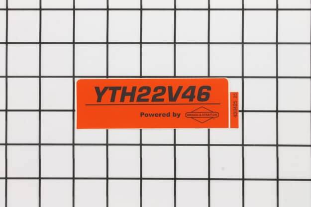 Husqvarna Decal Hood Panel Sd - 532433425