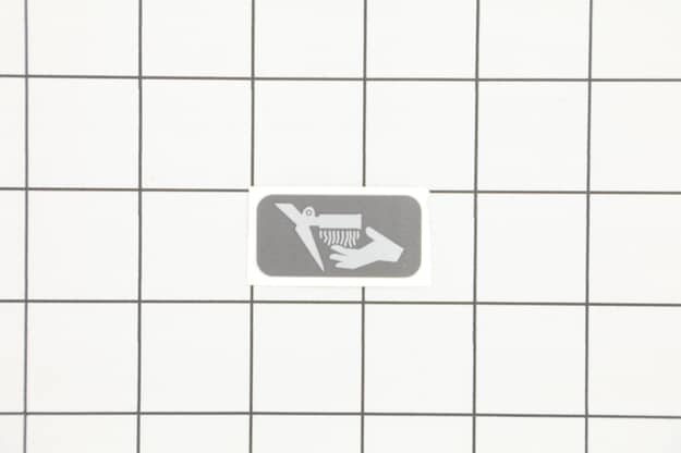 Husqvarna Snow Blower Hand Warmer Console Decal - 532444768