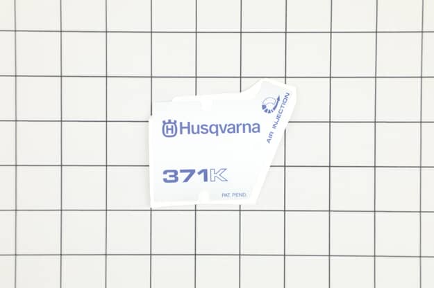 Husqvarna Equipment Branding Logo Decal - 537086504