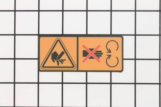 Husqvarna Decal Blade Warning - 539108143