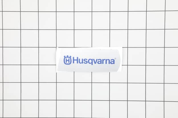 Husqvarna Chainsaw Clutch Cover Label - 544376801