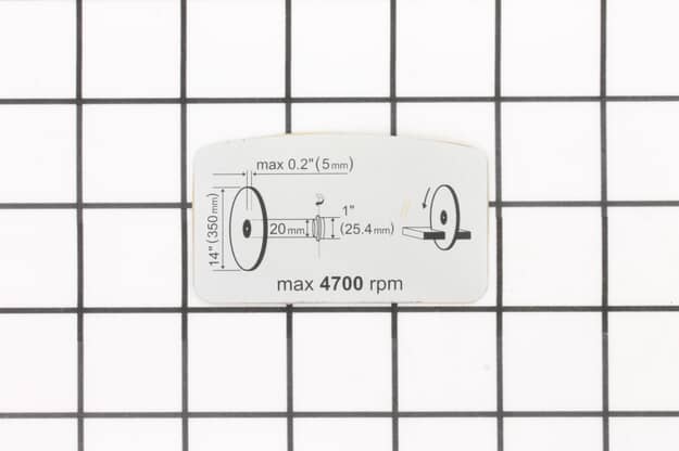 Husqvarna Equipment Decal - 581117706