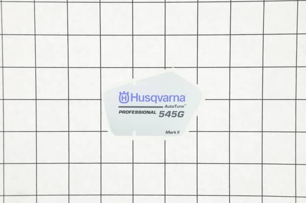 Husqvarna Zero-Turn Mower Motion Control Lever Instruction Label - 590613404