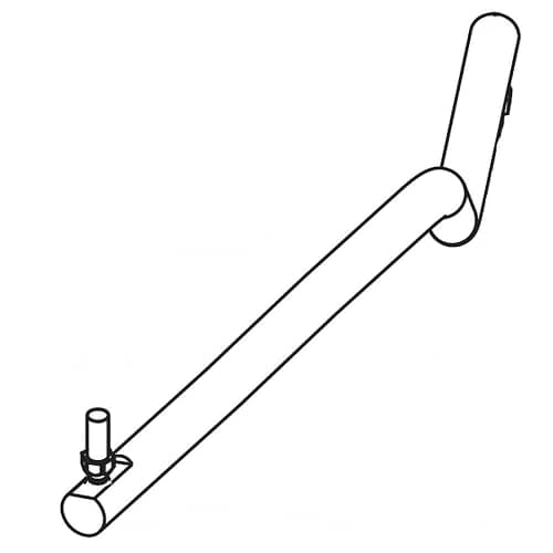 Husqvarna Zero-Turn Mower Left-Hand Steering Control Linkage - 597070202