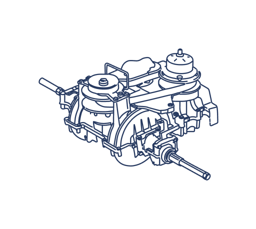 Husqvarna RS800 Transmission Assembly for Lawn Tractor