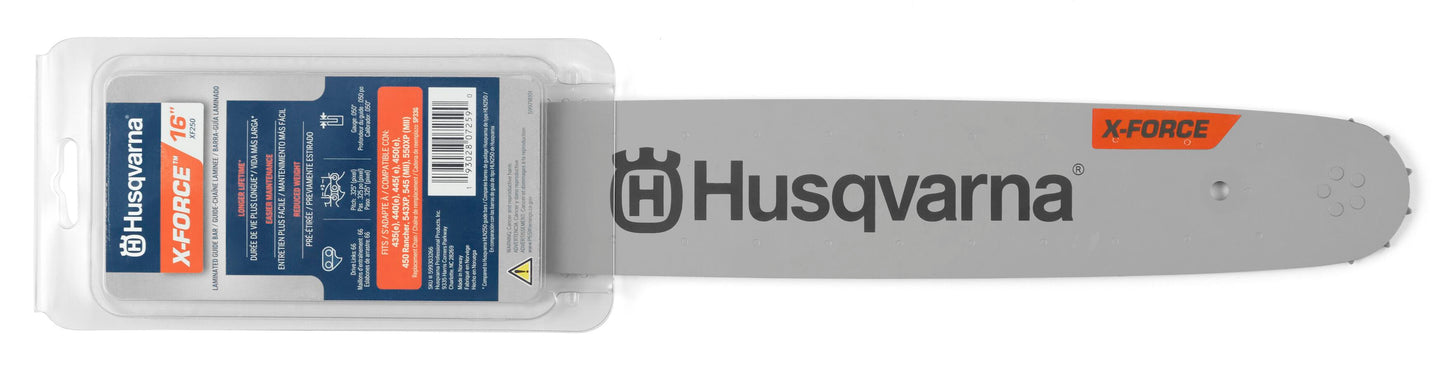 Husqvarna Chainsaw 16-Inch X-Force Guide Bar - 599303266