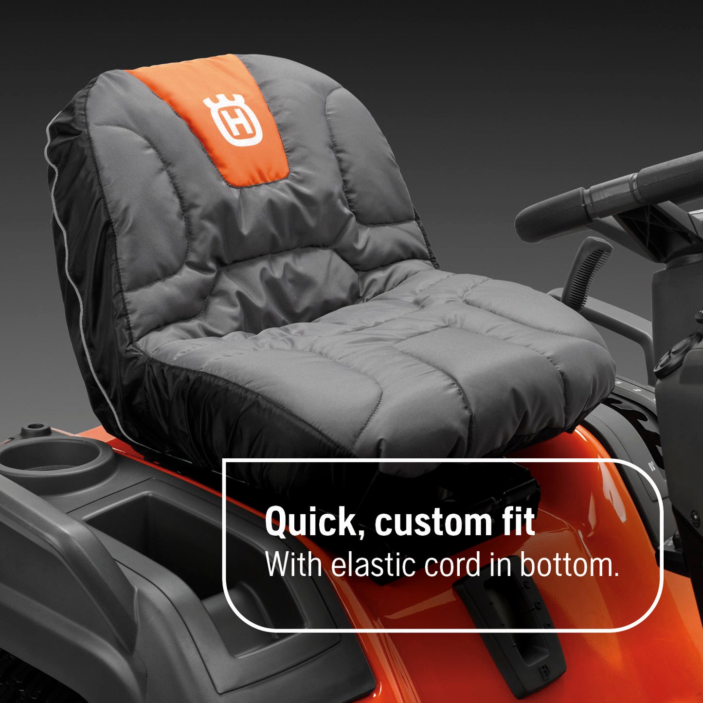 Husqvarna Lawn Tractor Large Deluxe Padded Seat Cover - 588208701