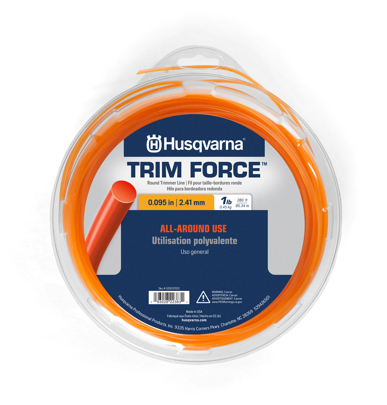 Husqvarna Hus Trimforce Round .095X280 - 529337012