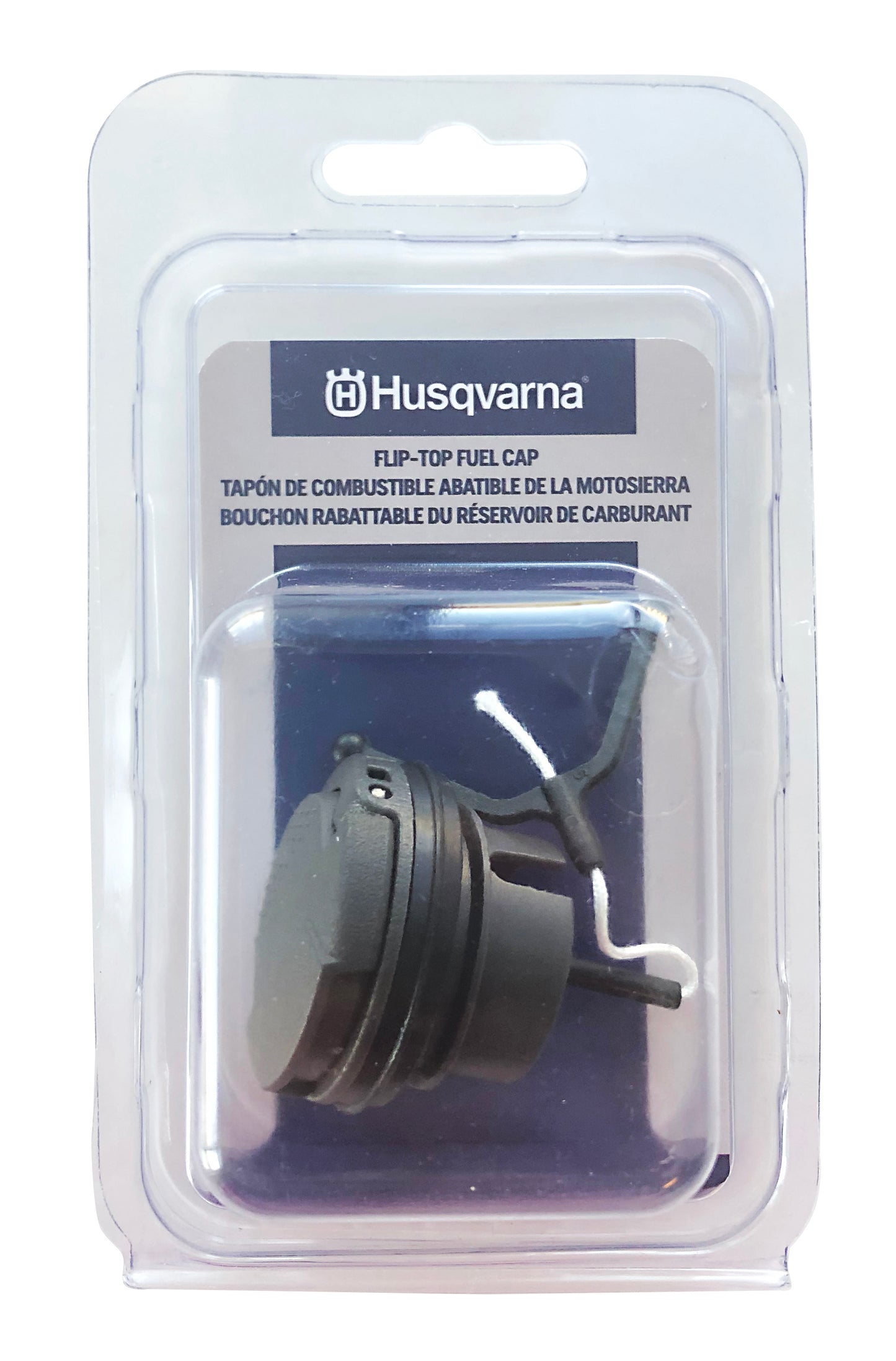 Husqvarna Chainsaw Tool-Less Fuel and Bar Oil Flip Cap Assembly - 593133001