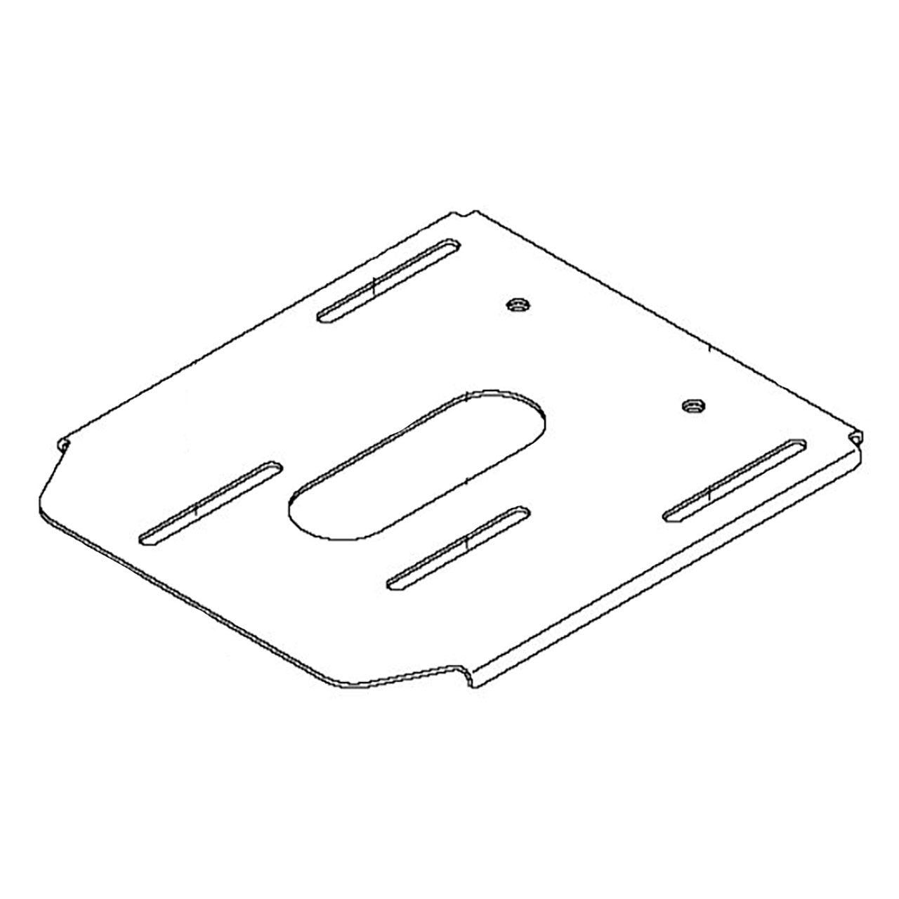 Husqvarna Zero-Turn Mower Deck Belt Guard Mounting Bracket - 590481702