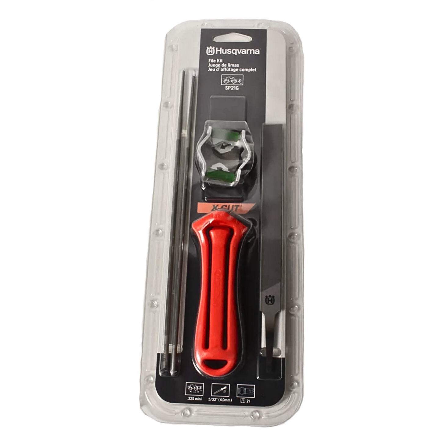 Husqvarna .325-Inch Mini Saw Chain File Kit - 595004602