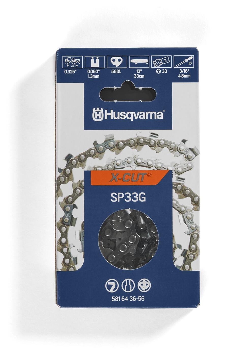 Husqvarna X-Cut 13-Inch Chainsaw Chain - 581643656