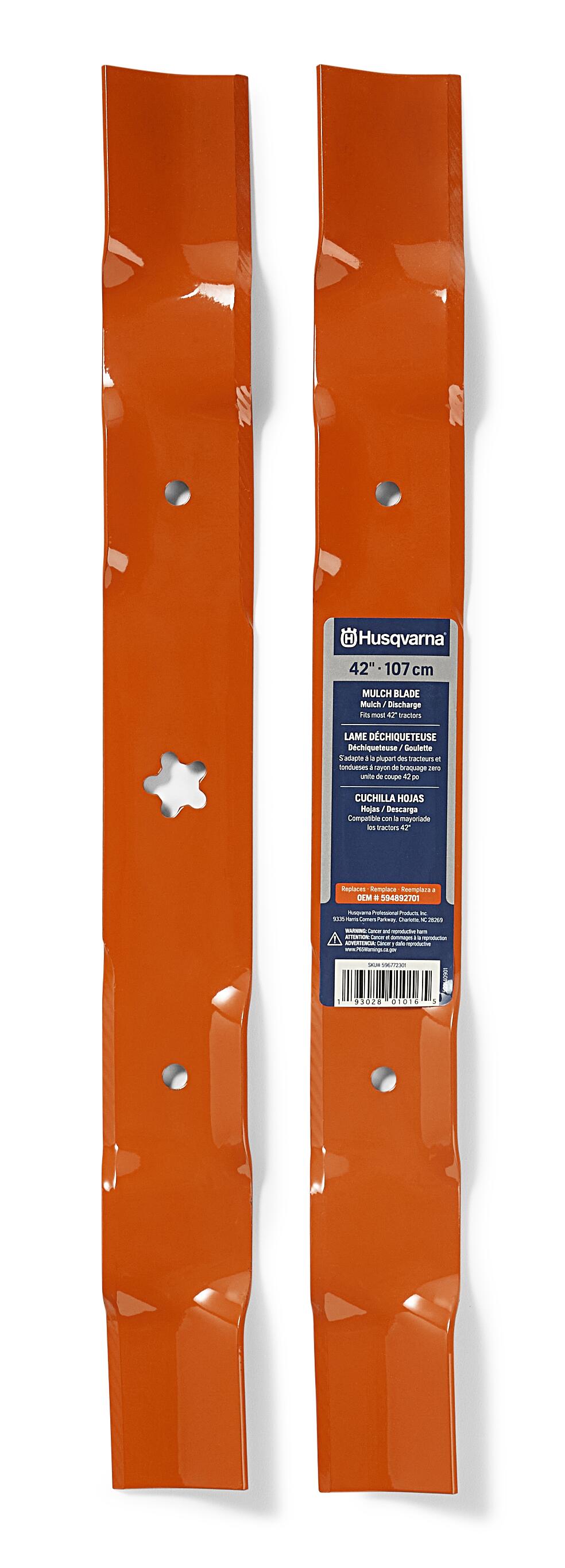 Husqvarna 42-Inch Stamped Deck Mulching Blade - 596772301