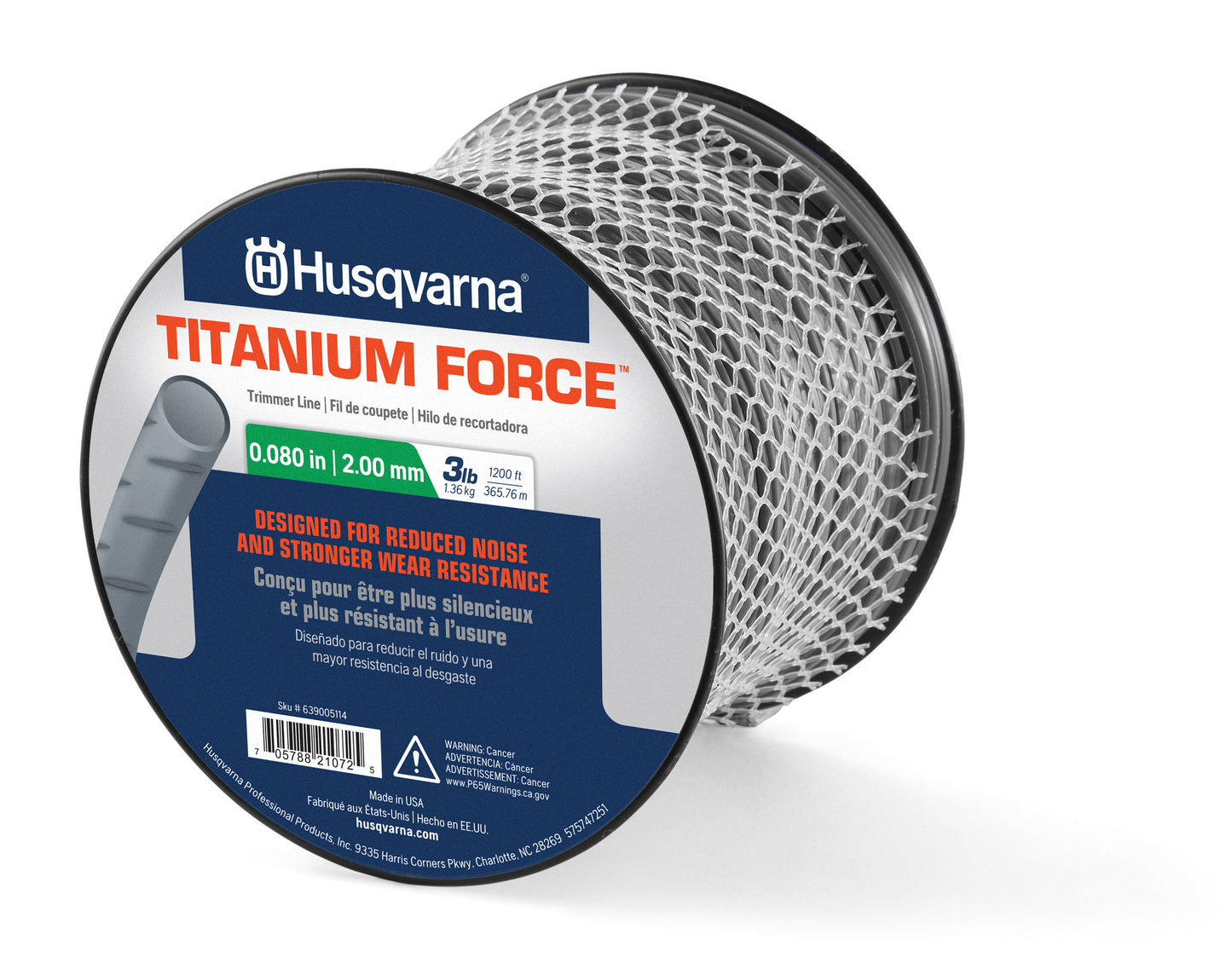 Husqvarna Titanium .080-Inch Trimmer Line - 639005114