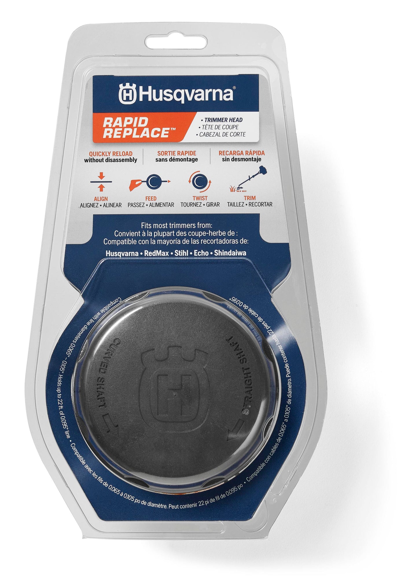 Husqvarna Chainsaw Rapid Replace Universal Trimmer Head - 536205501