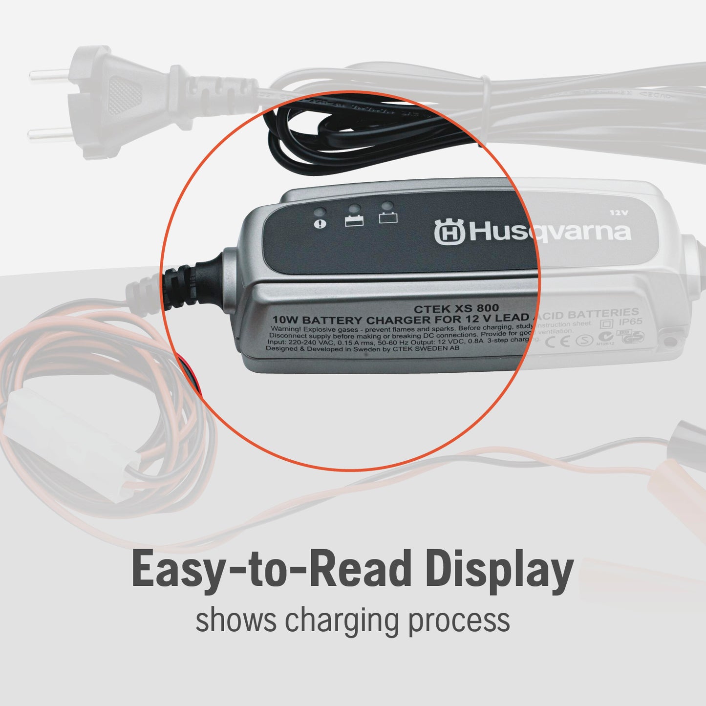 Husqvarna Hus Ctek Battery Charger - 585445101