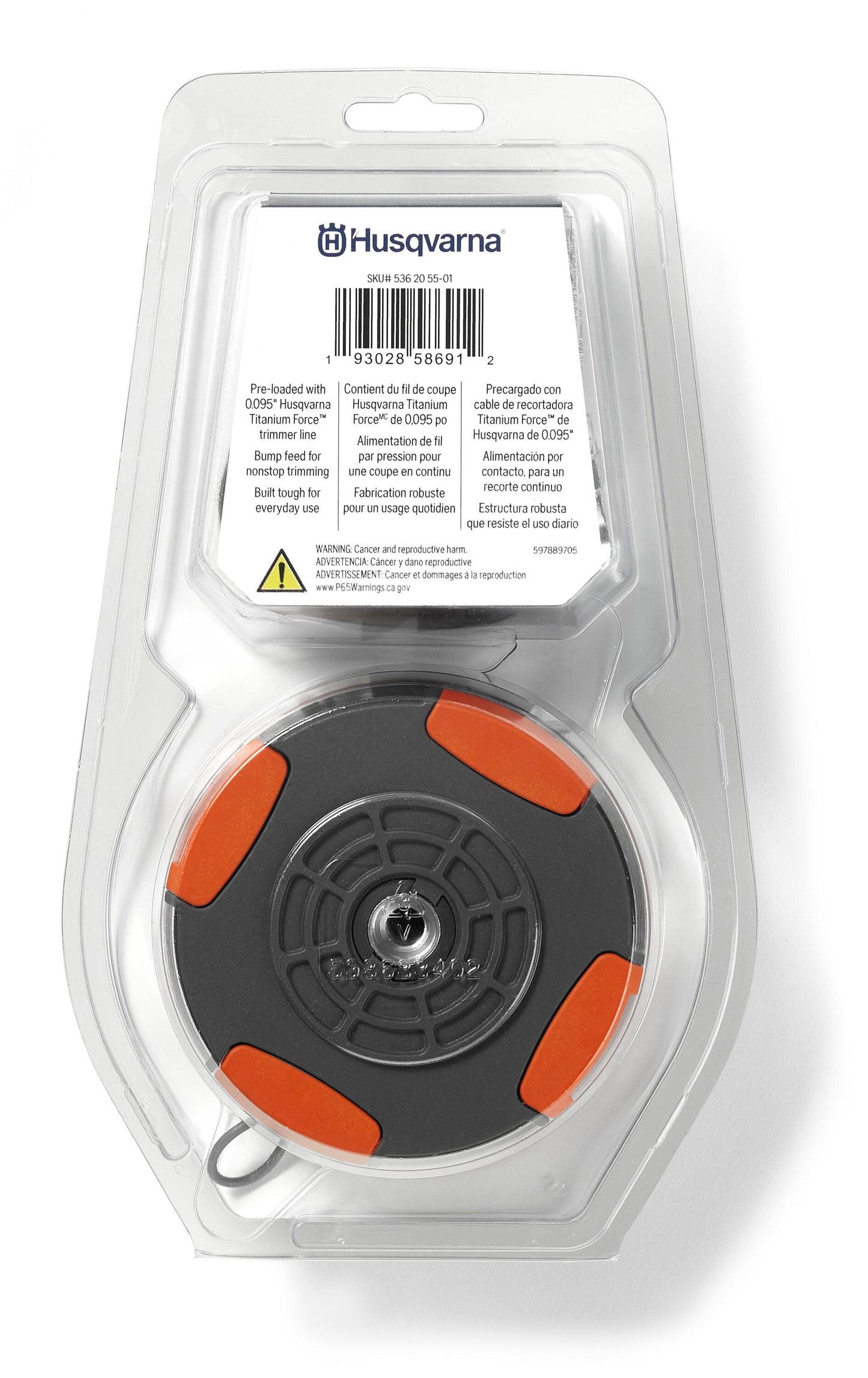 Husqvarna Chainsaw Rapid Replace Universal Trimmer Head - 536205501