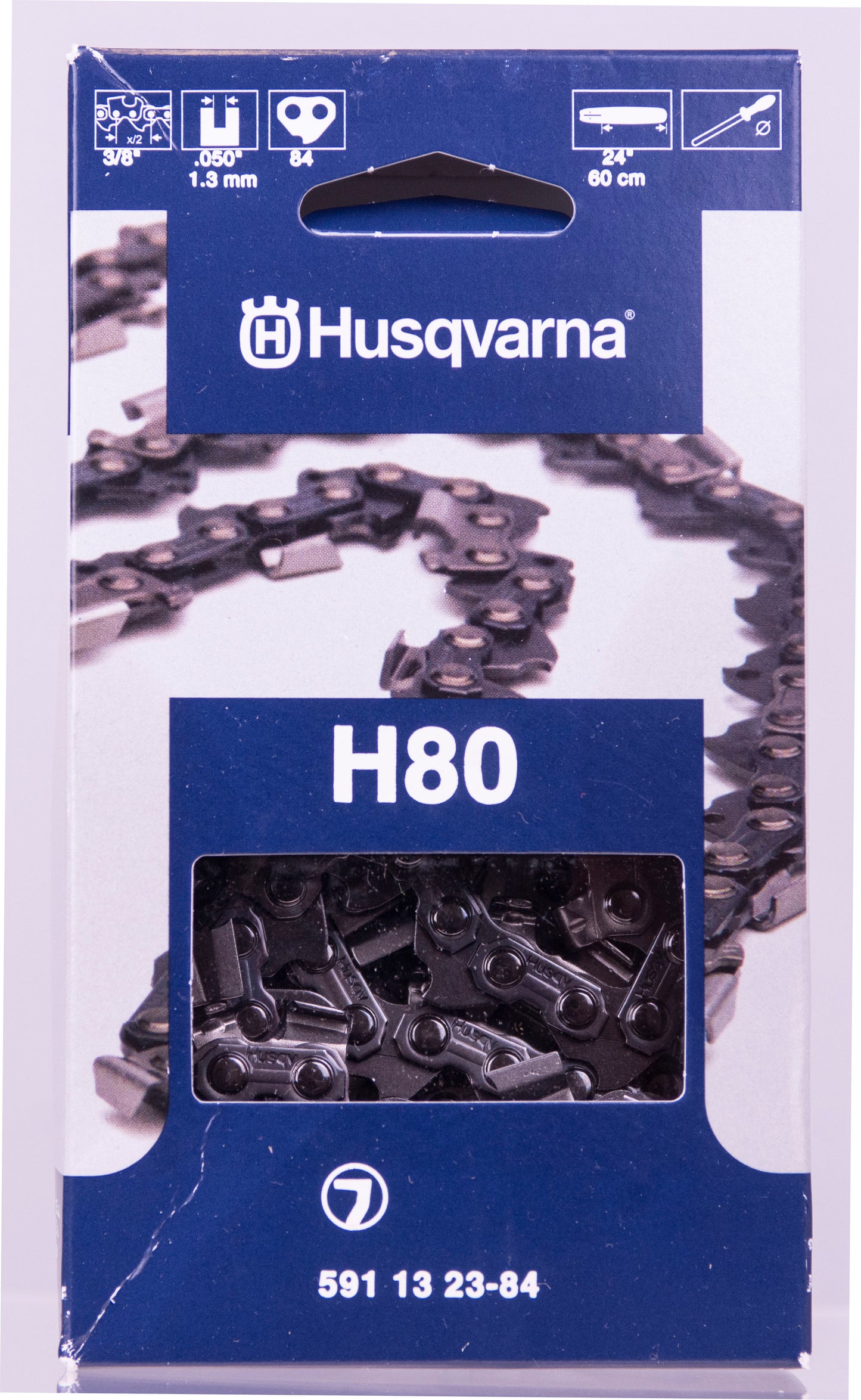Husqvarna Chainsaw 24-Inch Replacement Chain 3/8-Inch Pitch - 591132384