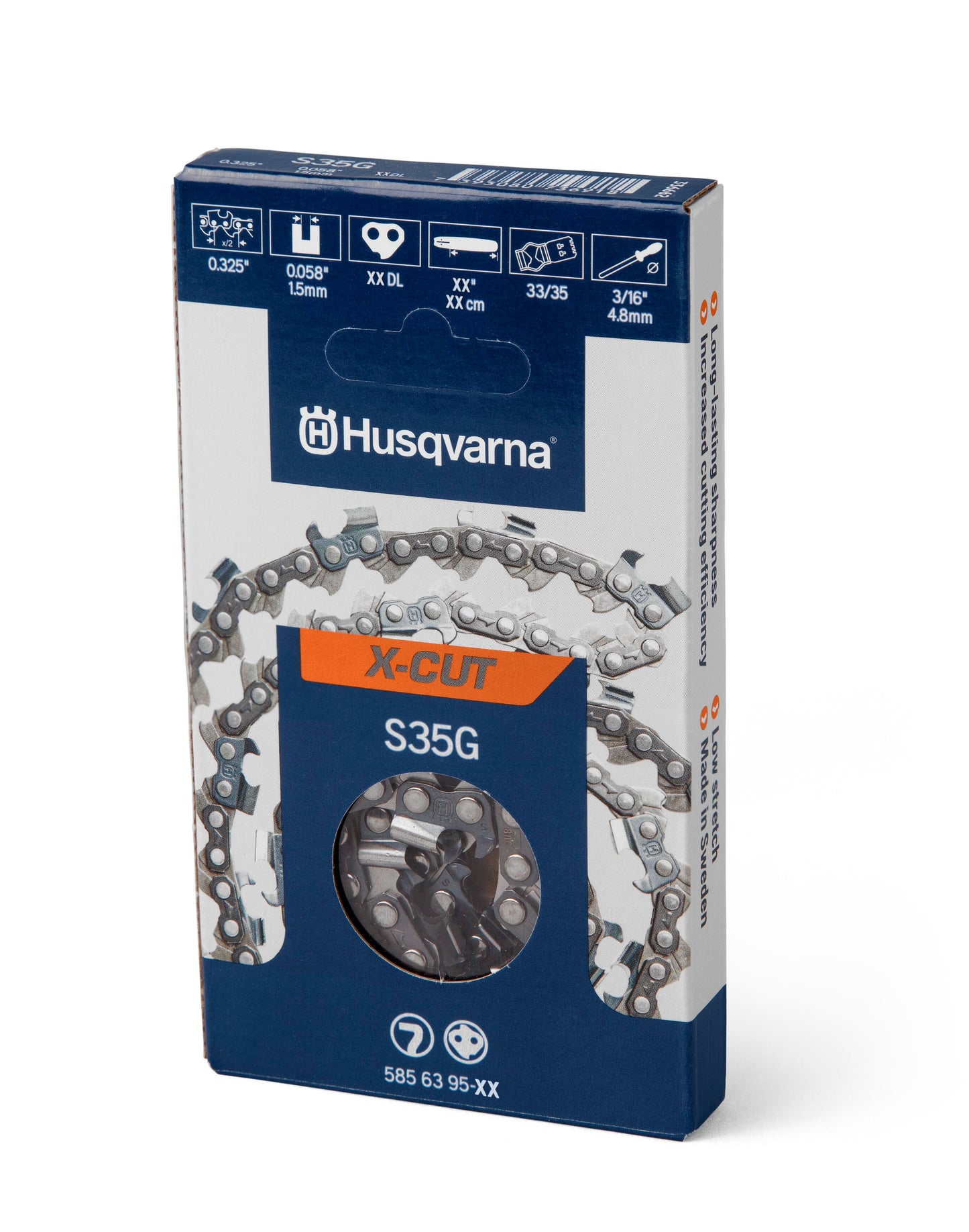 Husqvarna 20-Inch S35G Chainsaw Saw Chain - 585639678