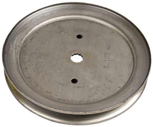 Husqvarna 6.5-Inch Black Powder-Coated Mandrel Pulley - 525568001