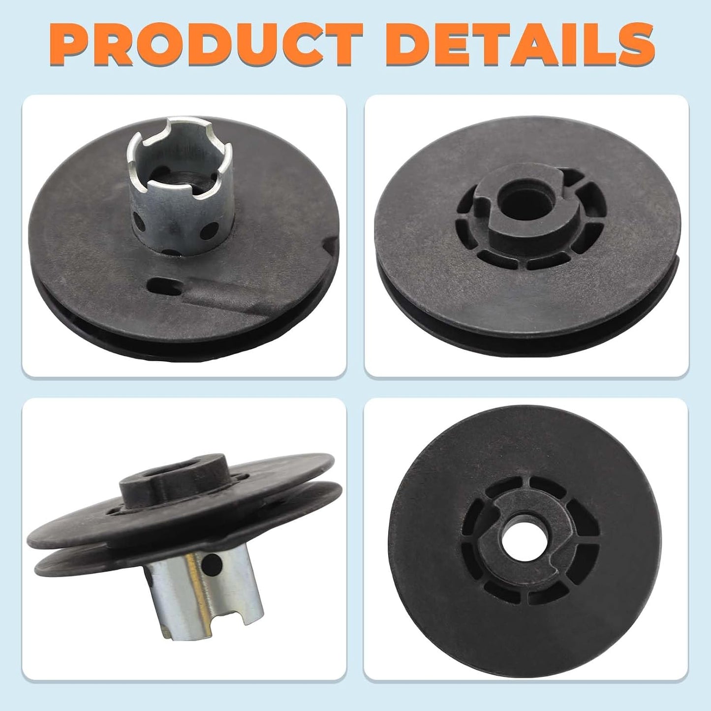 Husqvarna Heavy-Duty Starter Rope Pulley - 501896704