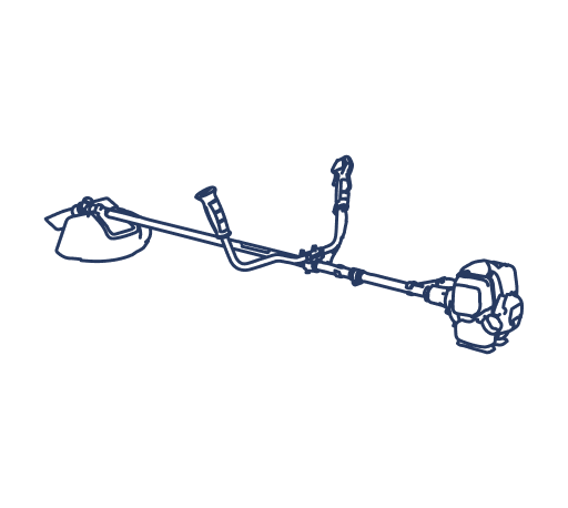 Husqvarna 129RJ 27cc Straight Shaft J-Handle Petrol Brushcutter