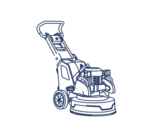 Husqvarna PG280 Planetary Floor Grinder for Concrete Surface Preparation