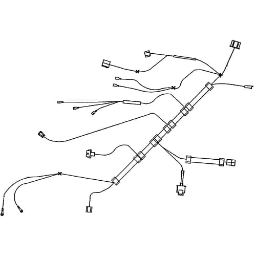 Husqvarna Ignition Wiring Harness for Lawn Mowers - 501133001