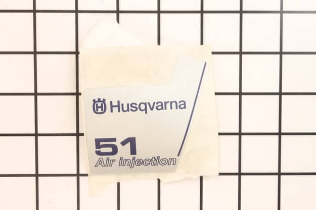 Husqvarna Starter Assembly Decal - 503619704