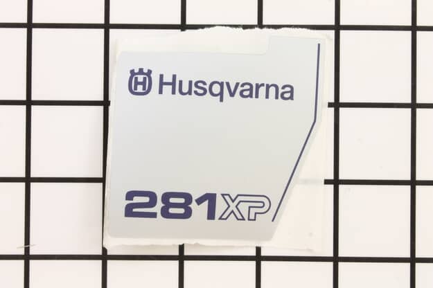 Husqvarna Model 281XP Identification Decal - 503709801
