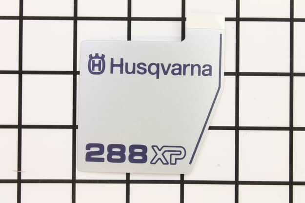 Husqvarna Model 288XP Identification Decal - 503709802