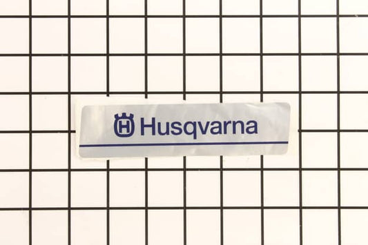 Husqvarna Equipment Branding Logo Decal - 506146402