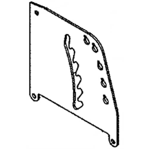 Husqvarna Plate, Deck Height, Black - 510240502