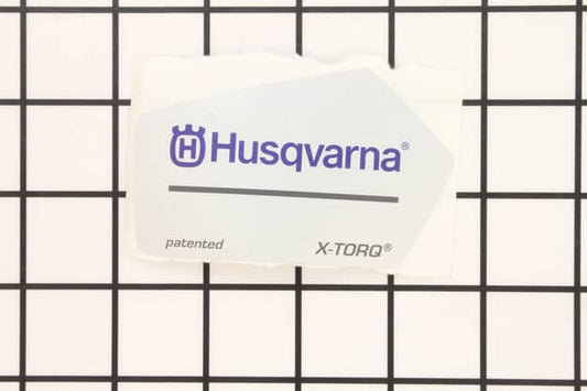 Husqvarna Safety Instruction and Warning Decal - 525571101
