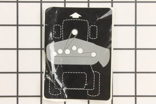 Husqvarna Safety Warning and Height Adjustment Mower Decal - 531229002