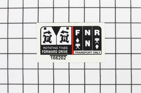 Husqvarna Decal Shift Indicator - 532166202