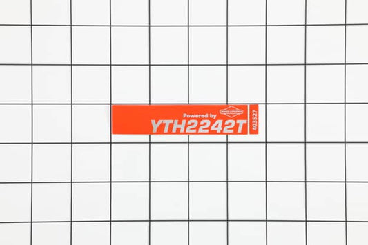 Husqvarna Decal Hood Panel Sd - 532403527