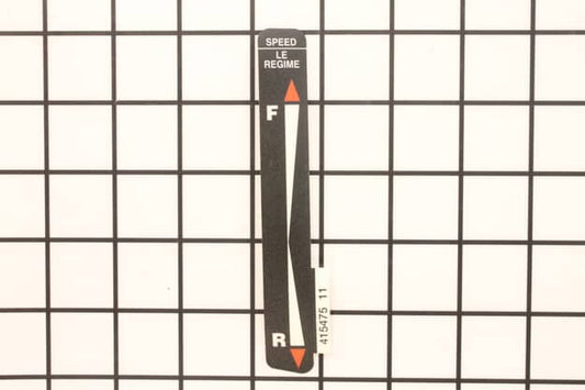 Husqvarna Decal Speed Control - 532415475