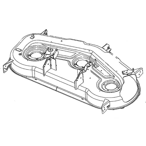 Husqvarna Mower Deck Weldment - 532418230