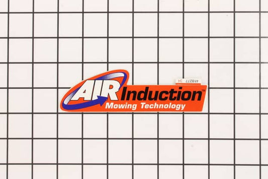 Husqvarna Air Induction Deck Decal - 532418277