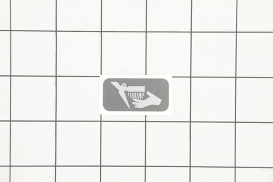 Husqvarna Snow Blower Hand Warmer Console Decal - 532444768