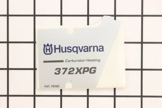 Husqvarna 372Xpg Decal - 537230206