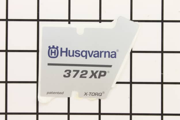 Husqvarna Chainsaw Label - 537230212