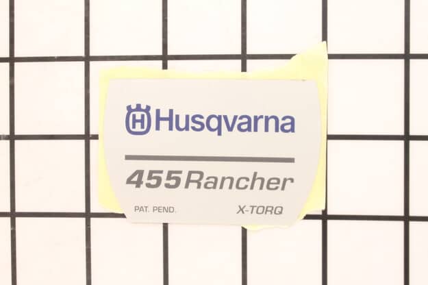 Husqvarna Lawn Mower Equipment Decal - 537323304