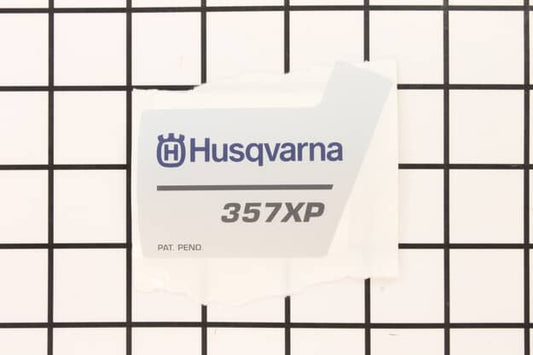 Husqvarna Handlebar Control Identification Decal - 537324801