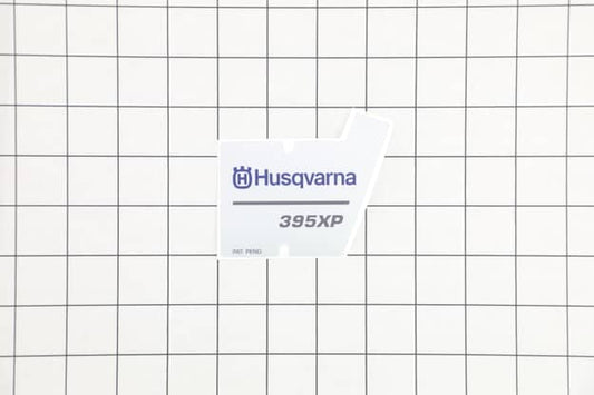 Husqvarna Equipment Identification Label - 537326701